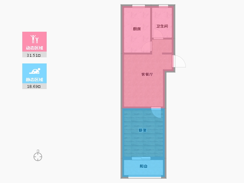 山东省-潍坊市-滨海87号-44.48-户型库-动静分区