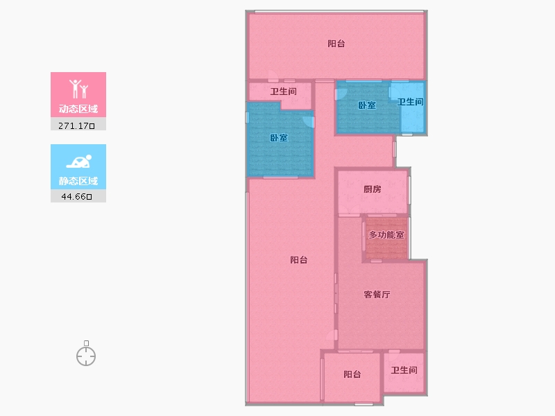 海南省-万宁市-石梅半岛-291.53-户型库-动静分区