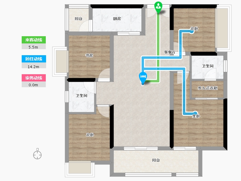 四川省-成都市-川发天府上城-99.03-户型库-动静线