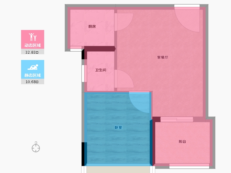 河南省-南阳市-仙境一号-38.87-户型库-动静分区