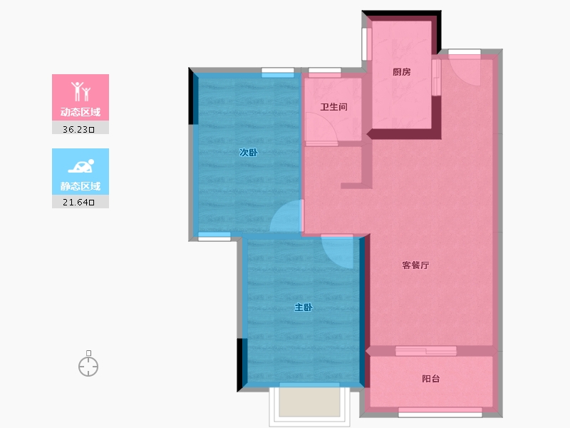 云南省-昆明市-中建龙熙国际-50.80-户型库-动静分区