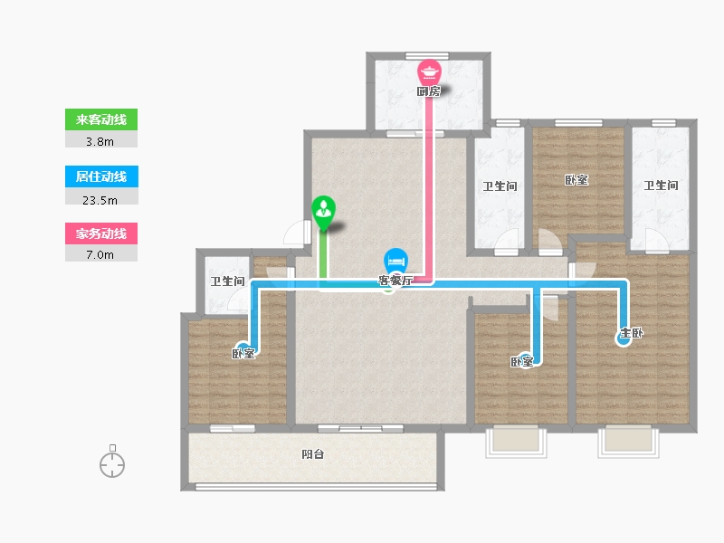 山东省-青岛市-佳源华府山海印-152.00-户型库-动静线