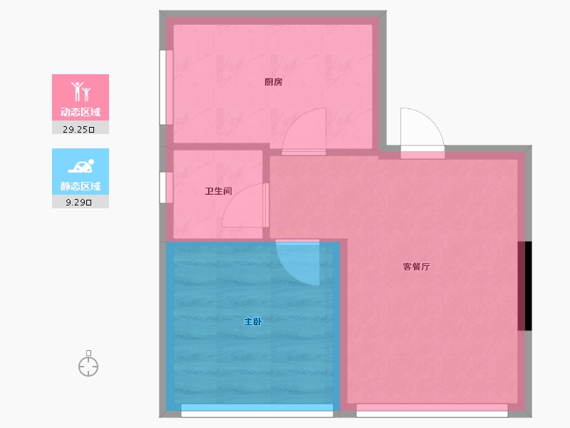 四川省-成都市-中国青城国际颐养中心-34.22-户型库-动静分区