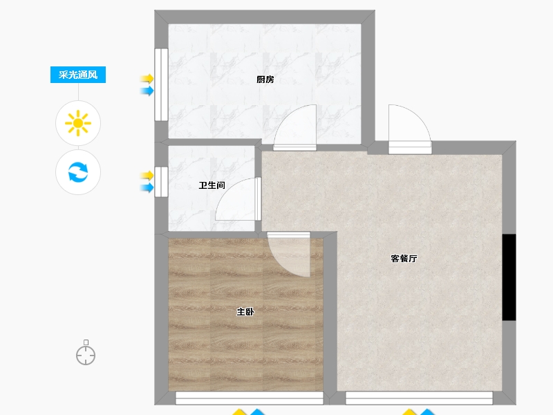 四川省-成都市-中国青城国际颐养中心-34.22-户型库-采光通风