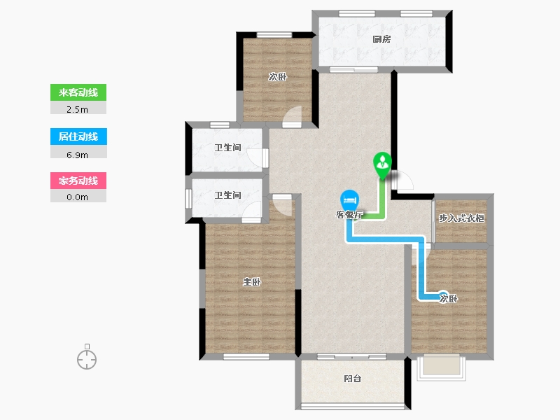 山东省-青岛市-交运山海懿品-123.20-户型库-动静线