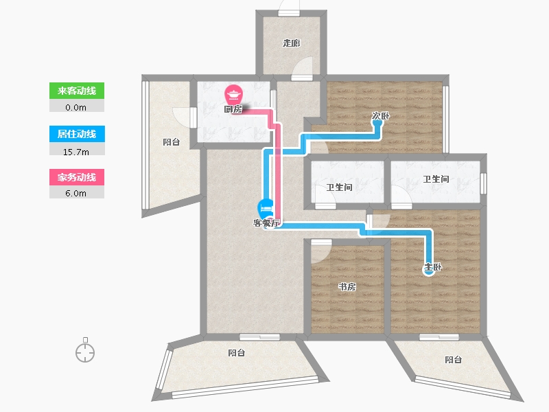 四川省-成都市-麓湖生态城-114.56-户型库-动静线