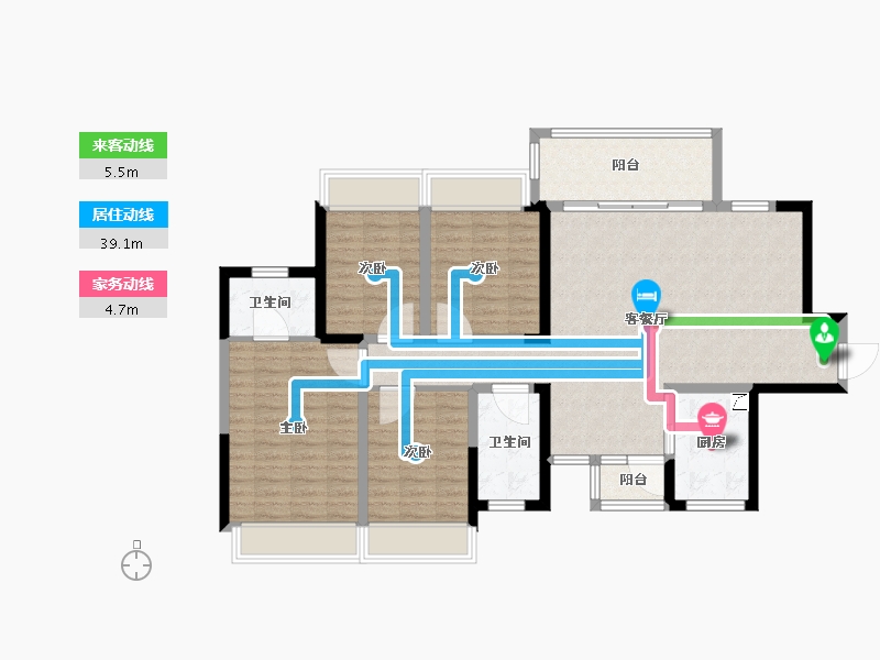 四川省-成都市-领地悦府-111.21-户型库-动静线