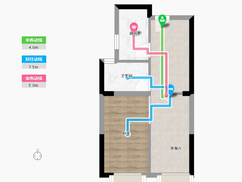 云南省-昆明市-学府康城-34.90-户型库-动静线