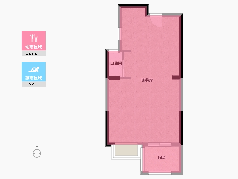 云南省-昆明市-学府康城-39.88-户型库-动静分区