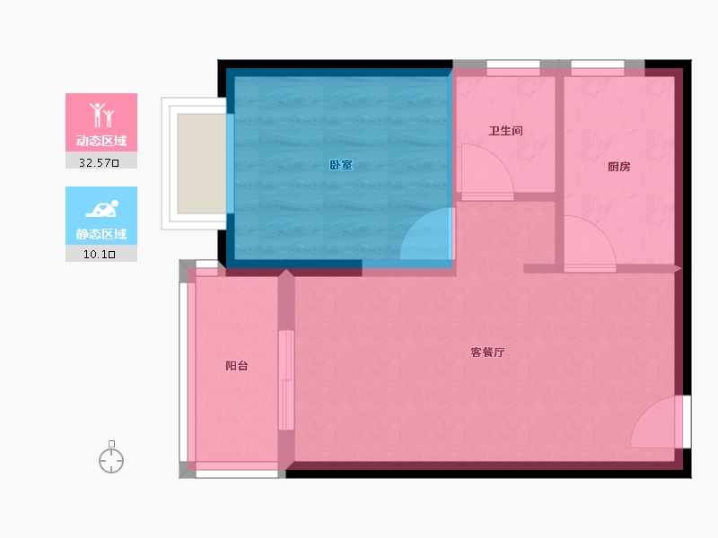 云南省-昆明市-学府康城-37.78-户型库-动静分区