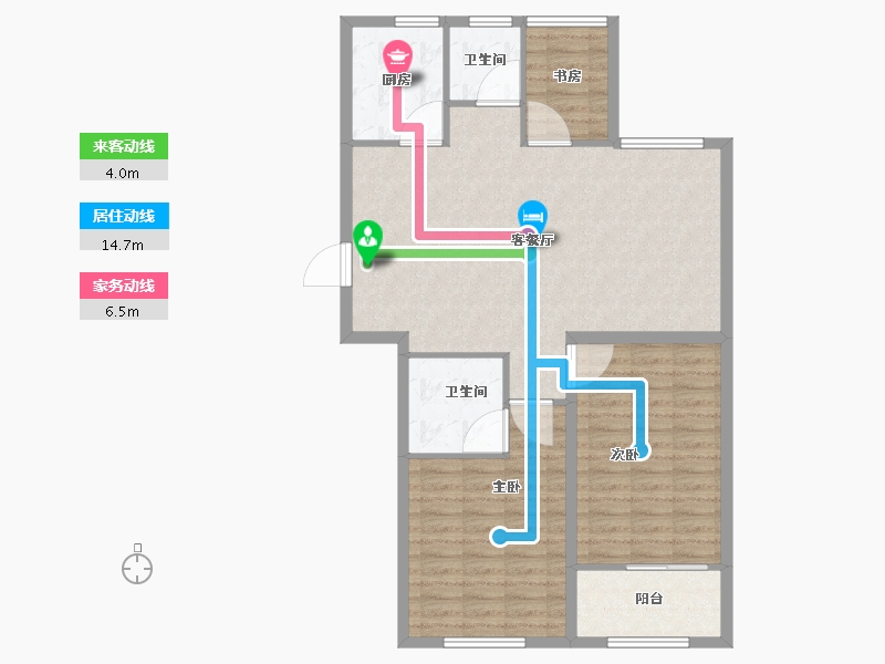 山东省-潍坊市-邦盛书香院-100.01-户型库-动静线