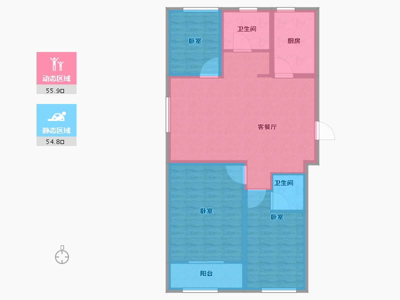 山东省-潍坊市-邦盛书香院-100.01-户型库-动静分区