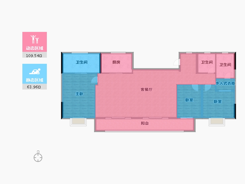 浙江省-绍兴市-天阳云栖凤鸣-159.94-户型库-动静分区