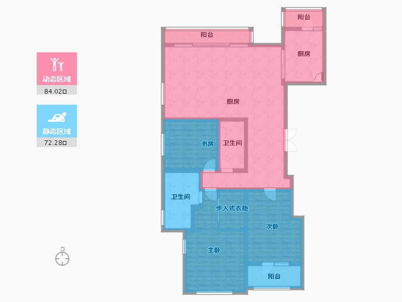 上海-上海市-九庐-139.46-户型库-动静分区