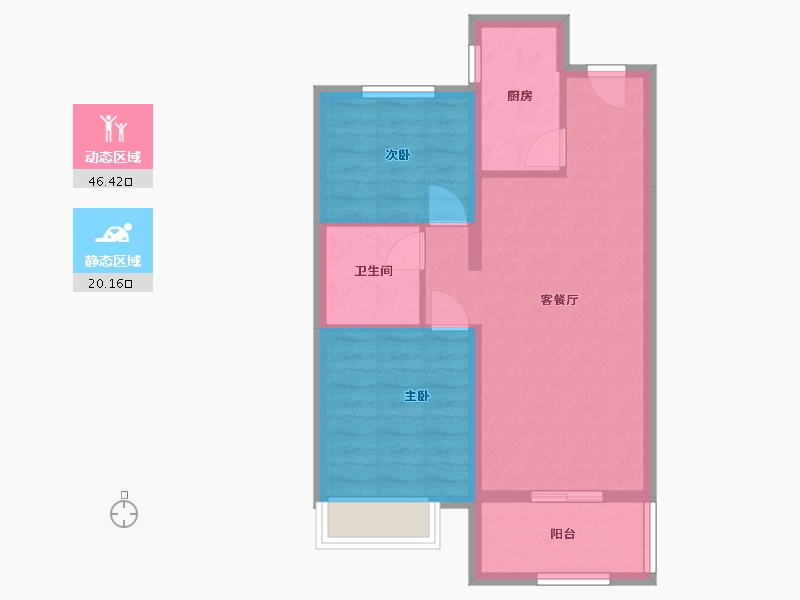 河北省-邯郸市-保利-66.00-户型库-动静分区