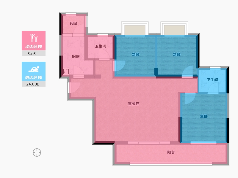 四川省-德阳市-锦利锦御府-97.00-户型库-动静分区