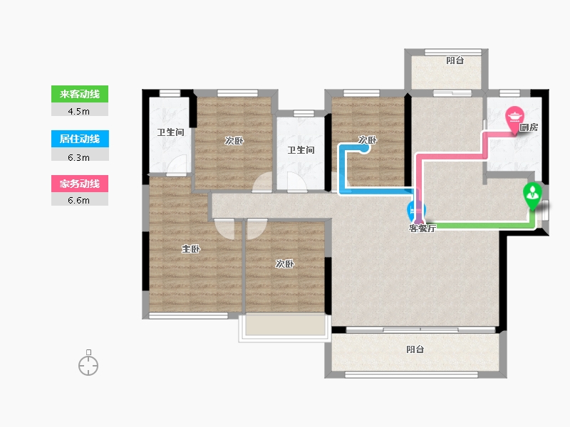 福建省-泉州市-建发映月-114.40-户型库-动静线