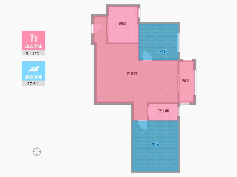 山东省-济南市-雅居园-93.00-户型库-动静分区