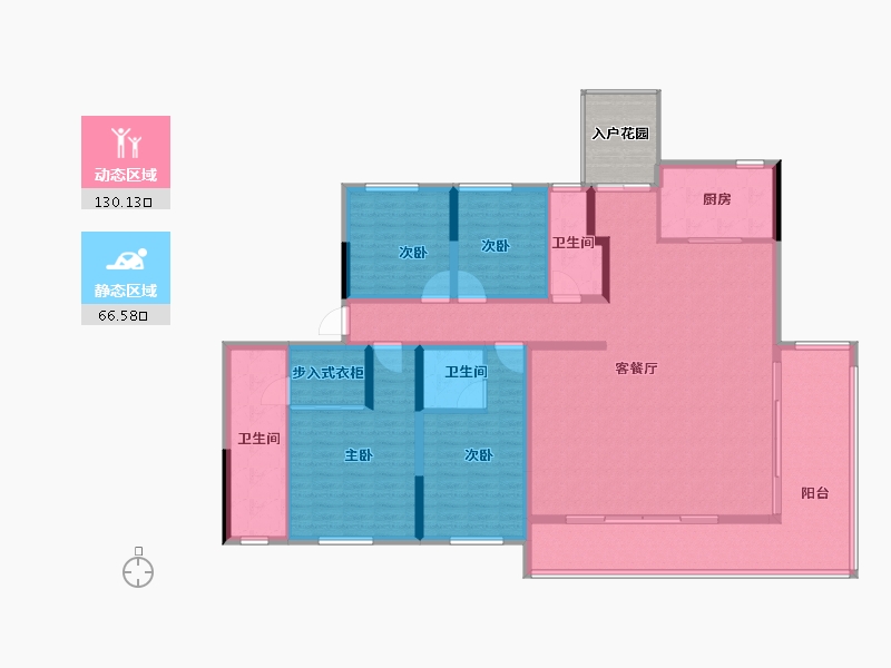 山东省-潍坊市-大有世家-185.60-户型库-动静分区