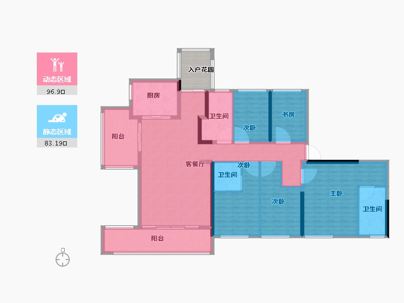 山东省-潍坊市-大有世家-168.80-户型库-动静分区