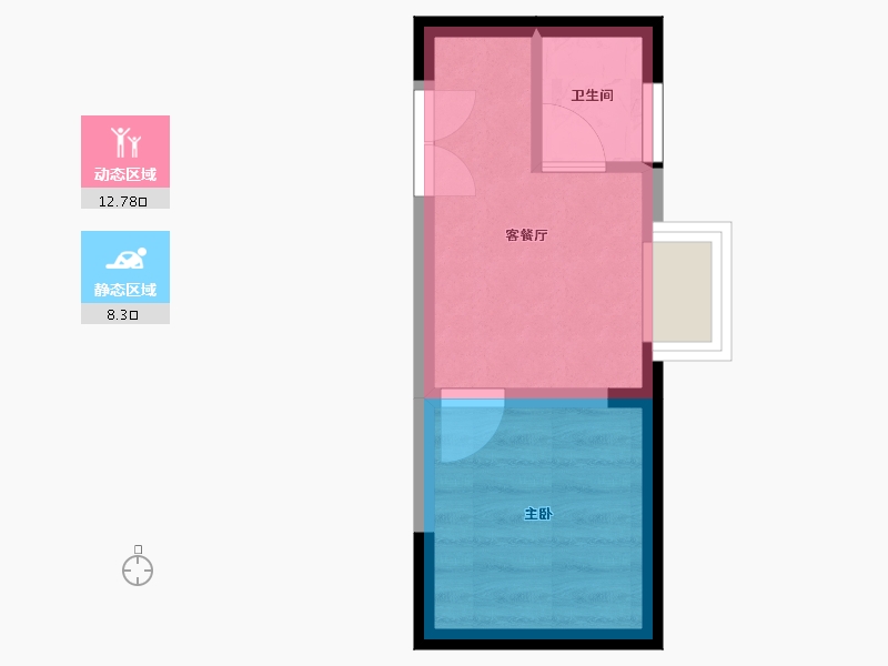 陕西省-西安市-华庭锦上苑-18.31-户型库-动静分区