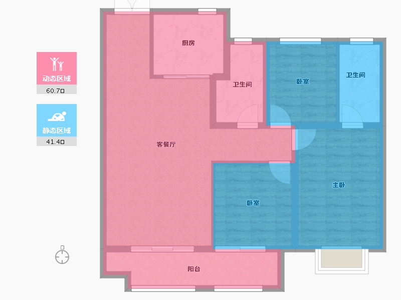 山东省-临沂市-房源·南湖壹号院-92.01-户型库-动静分区