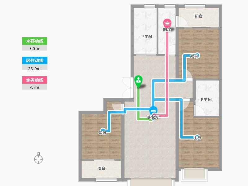 山东省-潍坊市-紫御宫馆-108.00-户型库-动静线