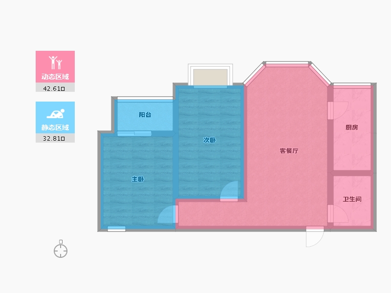 河北省-石家庄市-忆江南-66.71-户型库-动静分区