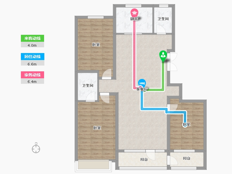 山东省-潍坊市-恒信崇文湖-114.40-户型库-动静线