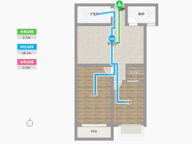 河北省-石家庄市-忆江南-66.62-户型库-动静线