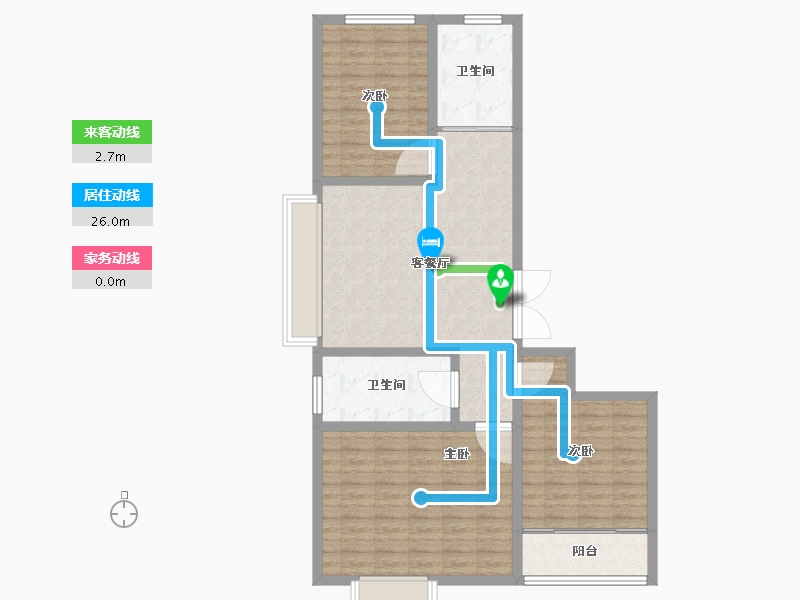 山东省-潍坊市-紫御宫馆-100.01-户型库-动静线