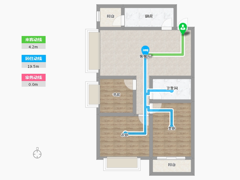 河北省-石家庄市-忆江南-73.51-户型库-动静线