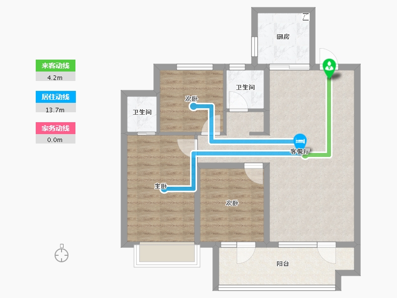 山东省-青岛市-远洋山水-79.13-户型库-动静线