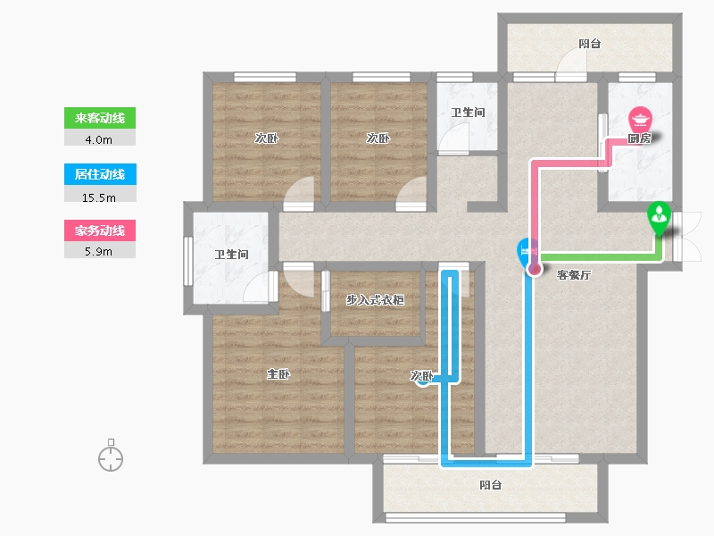 河北省-石家庄市-高远森霖城-112.43-户型库-动静线