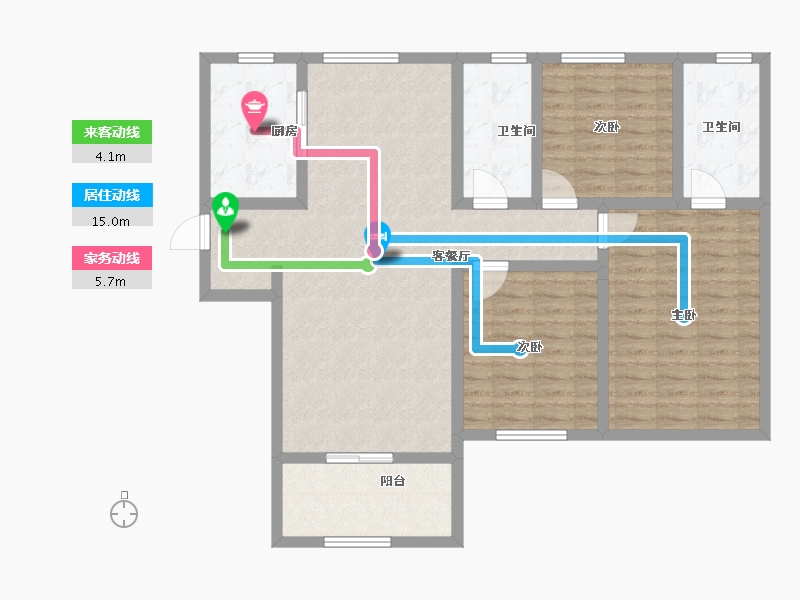 河北省-石家庄市-尚宾城-110.20-户型库-动静线