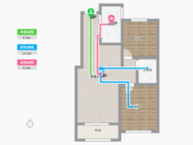 河北省-石家庄市-高远森霖城-71.26-户型库-动静线