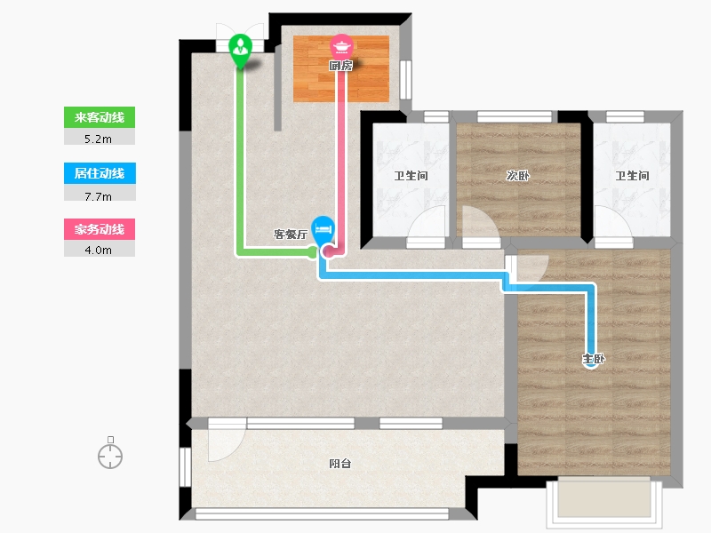 山东省-青岛市-青特云境-77.96-户型库-动静线