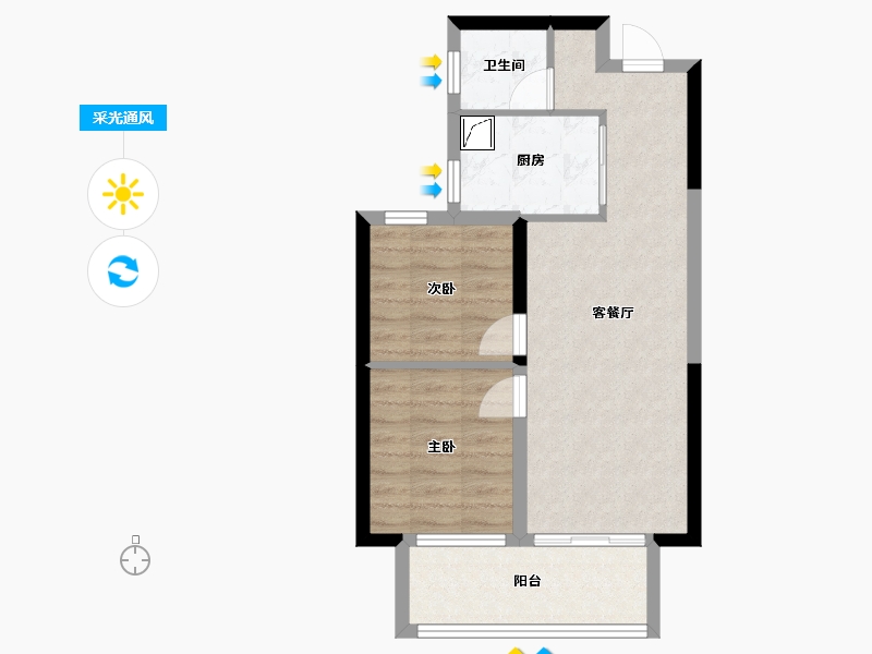 广西壮族自治区-南宁市-梦泽园-0.00-户型库-采光通风