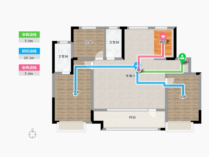 山东省-青岛市-青特云境-113.55-户型库-动静线