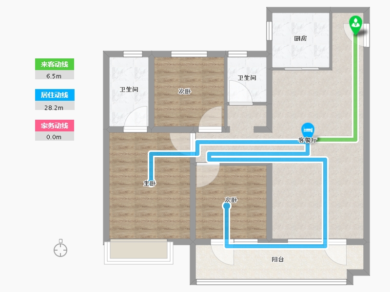 山东省-烟台市-旭辉银盛泰辉盛岚海-100.00-户型库-动静线