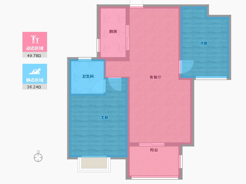 河北省-石家庄市-尚宾城-77.20-户型库-动静分区