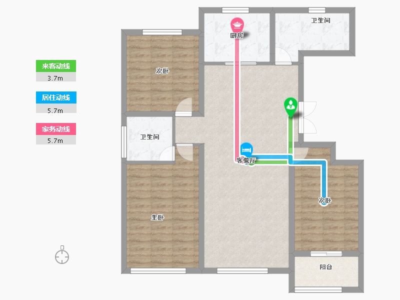 山东省-潍坊市-东方天韵韵和园-99.20-户型库-动静线