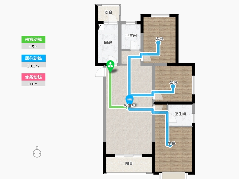 山西省-吕梁市-绿城景苑-0.00-户型库-动静线