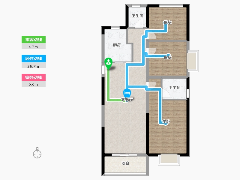 河南省-郑州市-融侨悦城-95.20-户型库-动静线