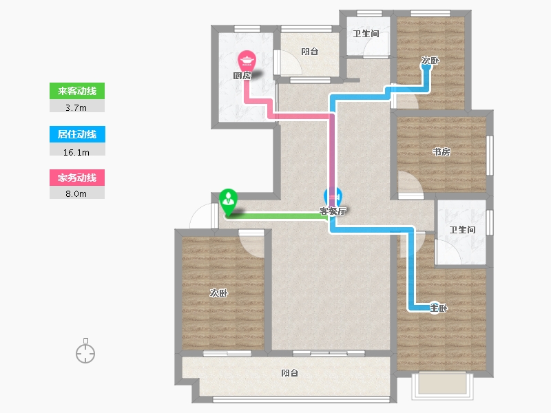 山东省-临沂市-城开景悦-123.21-户型库-动静线