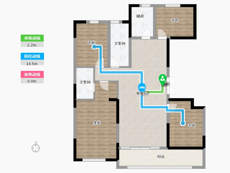 山东省-潍坊市-郡园-120.01-户型库-动静线