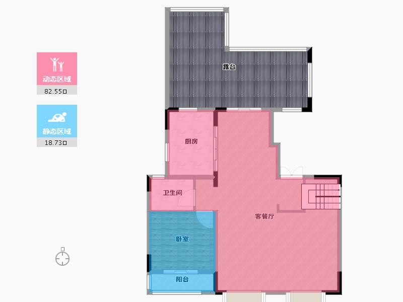 湖北省-武汉市-中建锦绣楚城-128.01-户型库-动静分区