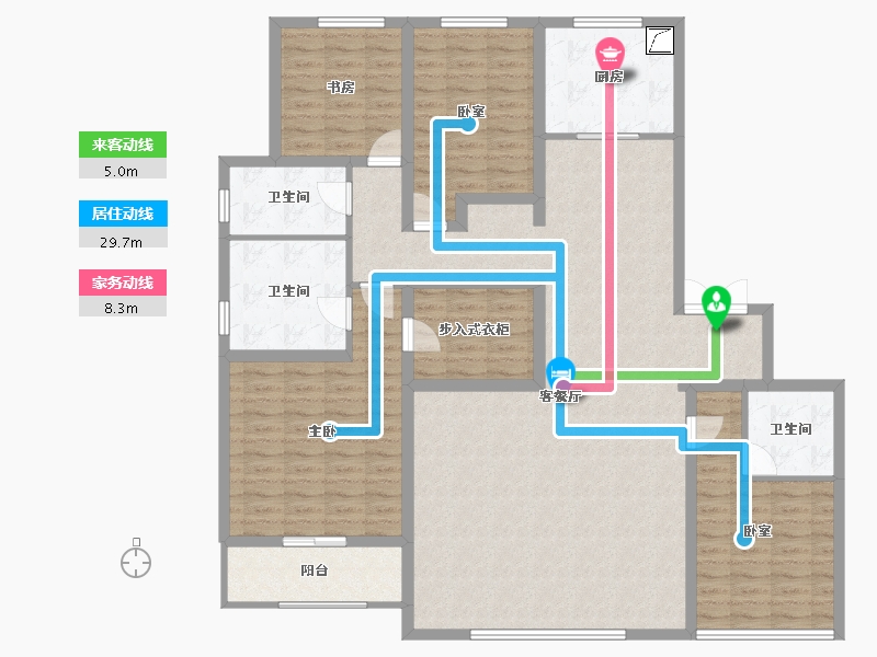 山西省-太原市-融创中心-157.40-户型库-动静线