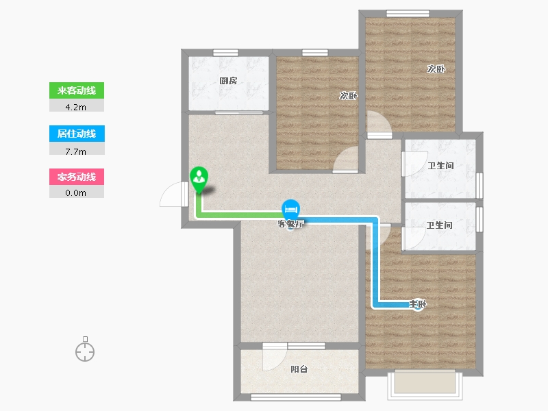 河北省-石家庄市-五合锦江府-102.70-户型库-动静线