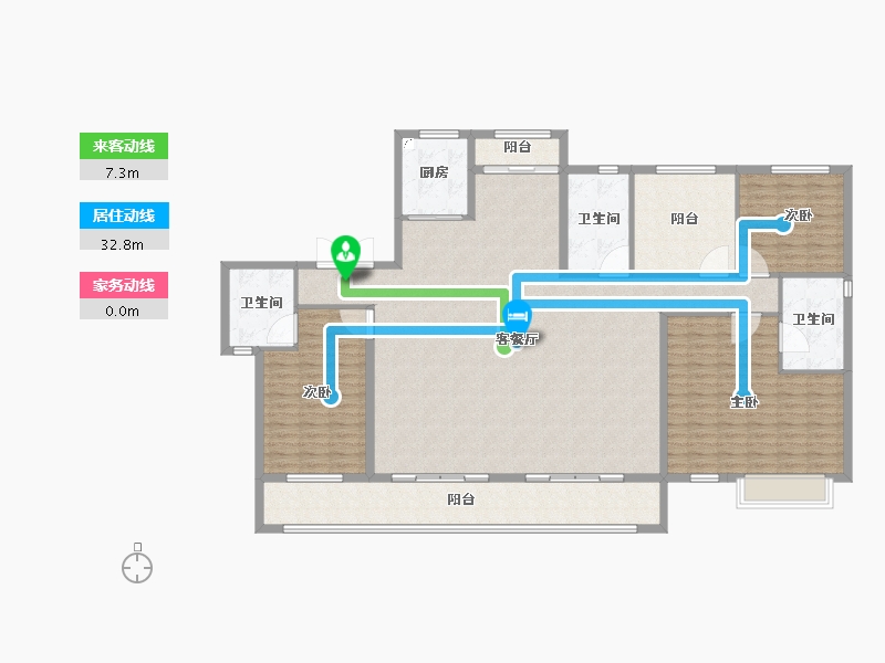 湖南省-长沙市-中建钰和城-192.01-户型库-动静线